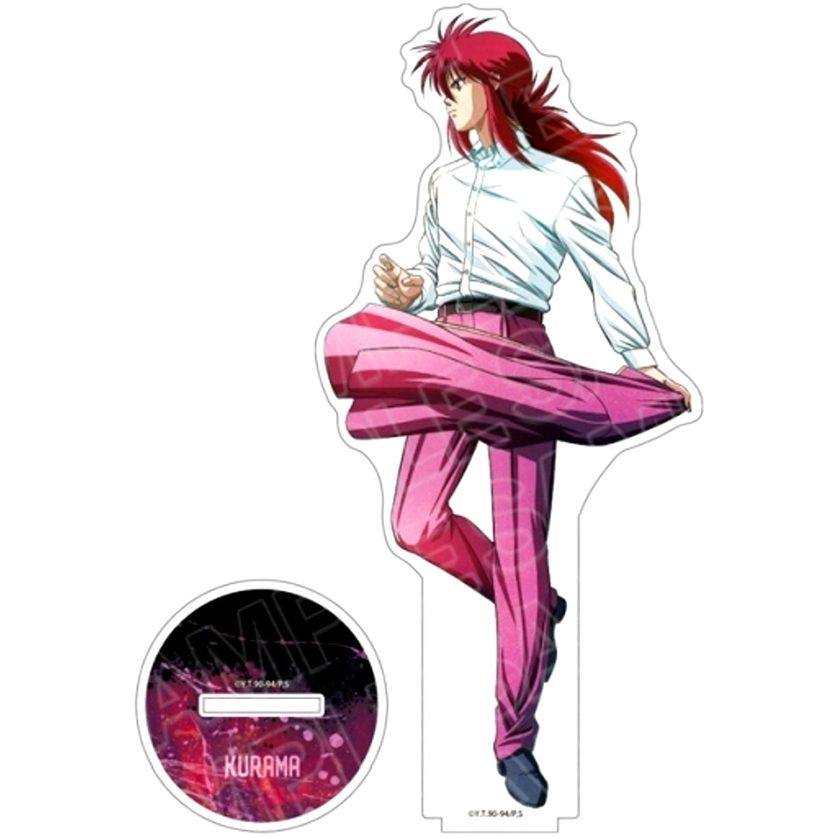 Kurama Jacket Off Ver. YuYu Hakusho Acrylic Stand [USED]