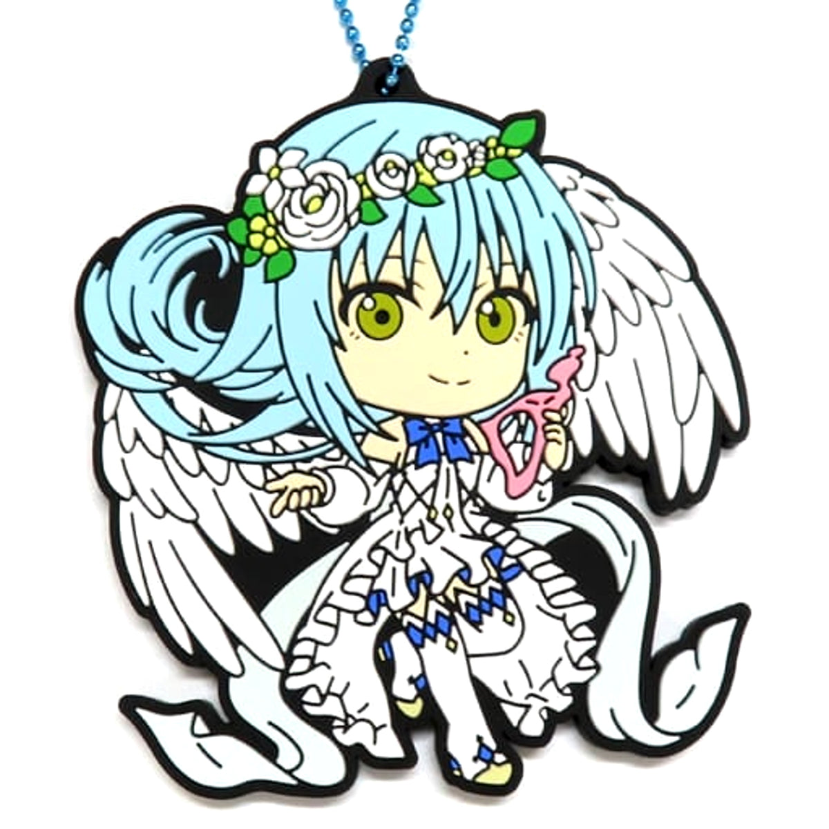 That Time I Got Reincarnated as a Slime Rimuru Tempest Angel Ichiban Kuji Thank You For Your Vote! Rimuru Festival Edition Rubber Charm Kyunchara Illustrations Prize G [USED]