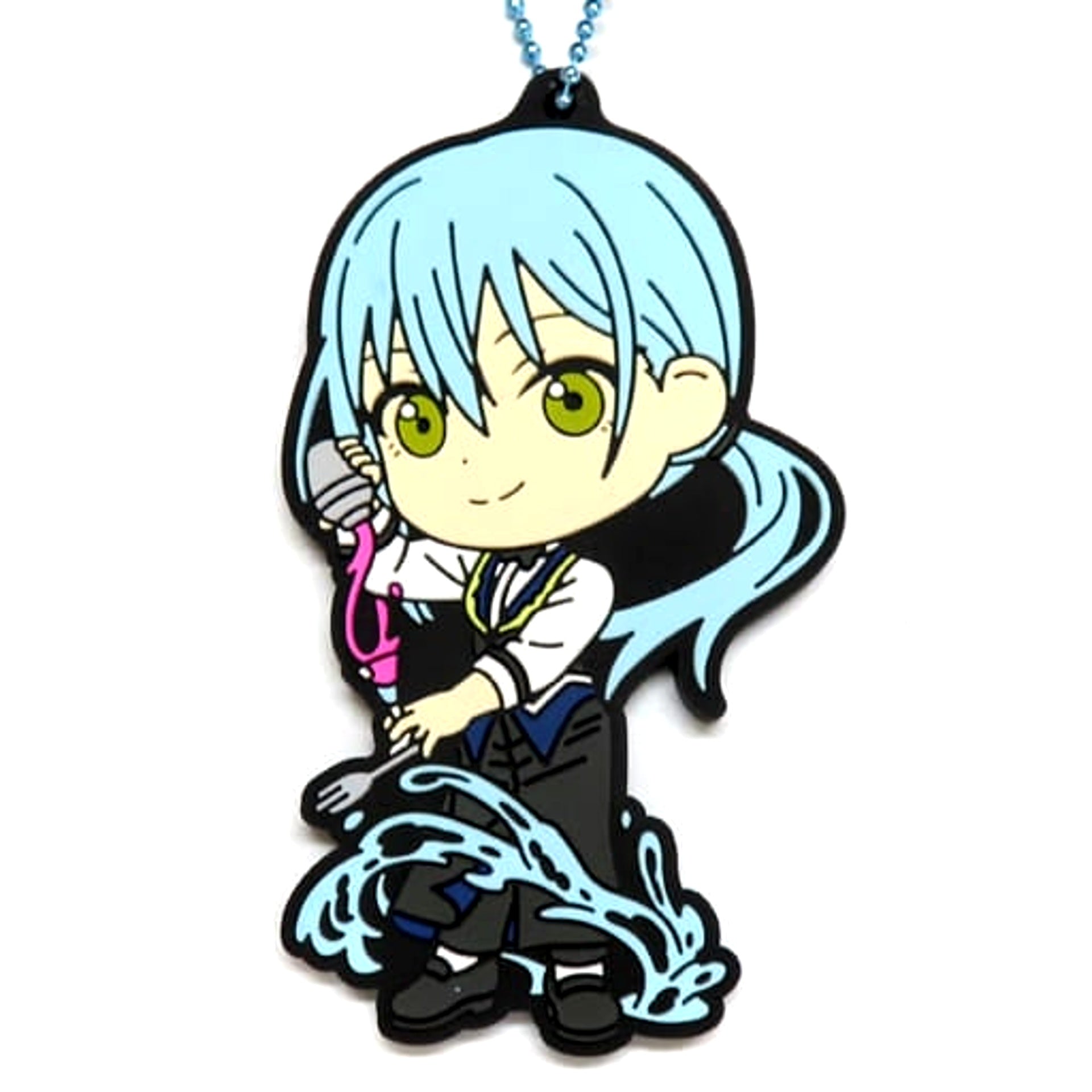 That Time I Got Reincarnated as a Slime Rimuru Tempest Bartender Ichiban Kuji Thank You For Your Vote! Rimuru Festival Edition Rubber Charm Kyunchara Illustrations Prize G [USED]