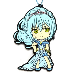 That Time I Got Reincarnated as a Slime Rimuru Tempest Snack Bar Staff Ichiban Kuji Thank You For Your Vote! Rimuru Festival Edition Rubber Charm Kyunchara Illustrations Prize G [USED]