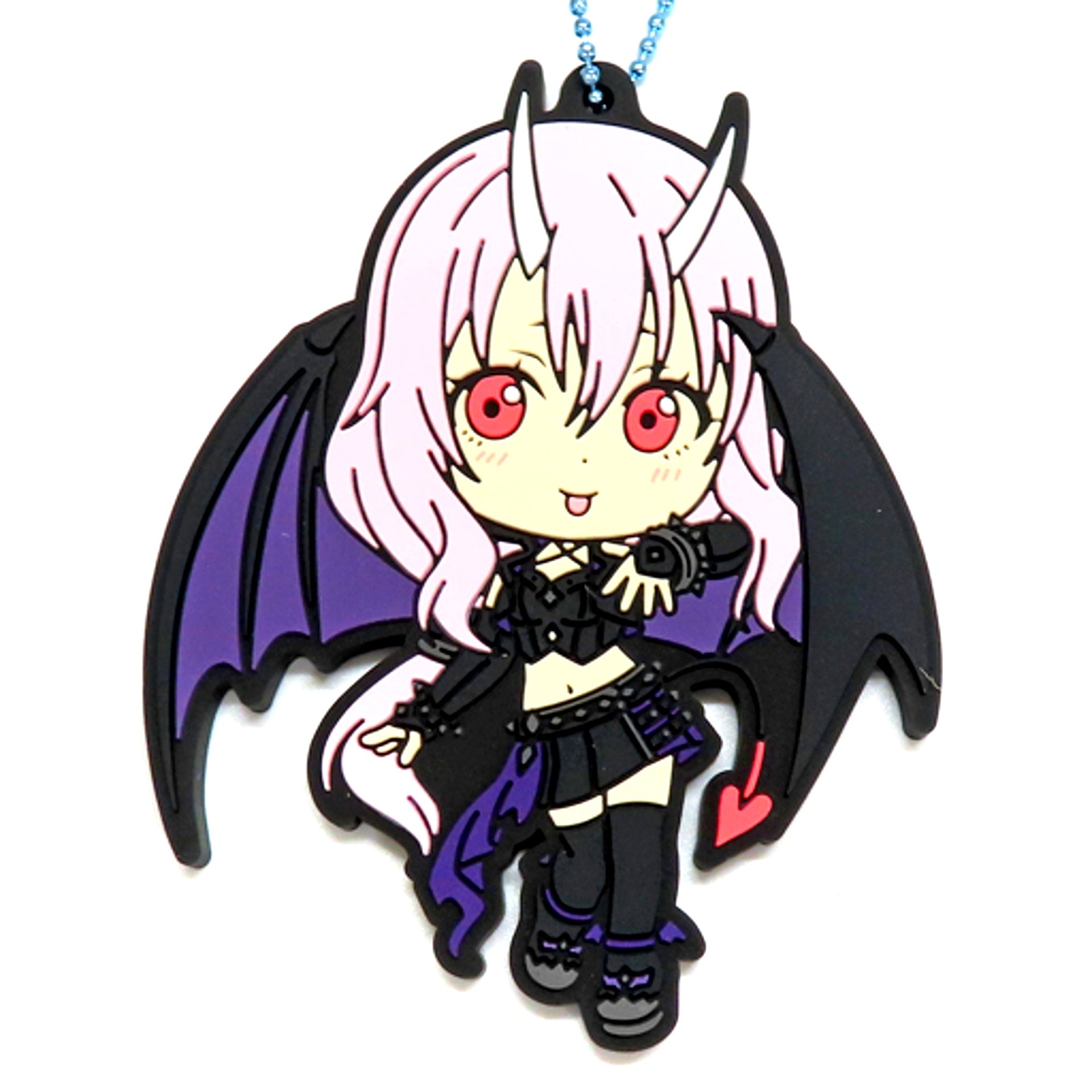 Shuna G Prize Rubber Charm Kyun Chara Illustrations Ichiban Kuji That Time I Got Reincarnated as a Slime Rimuru Festival [USED]