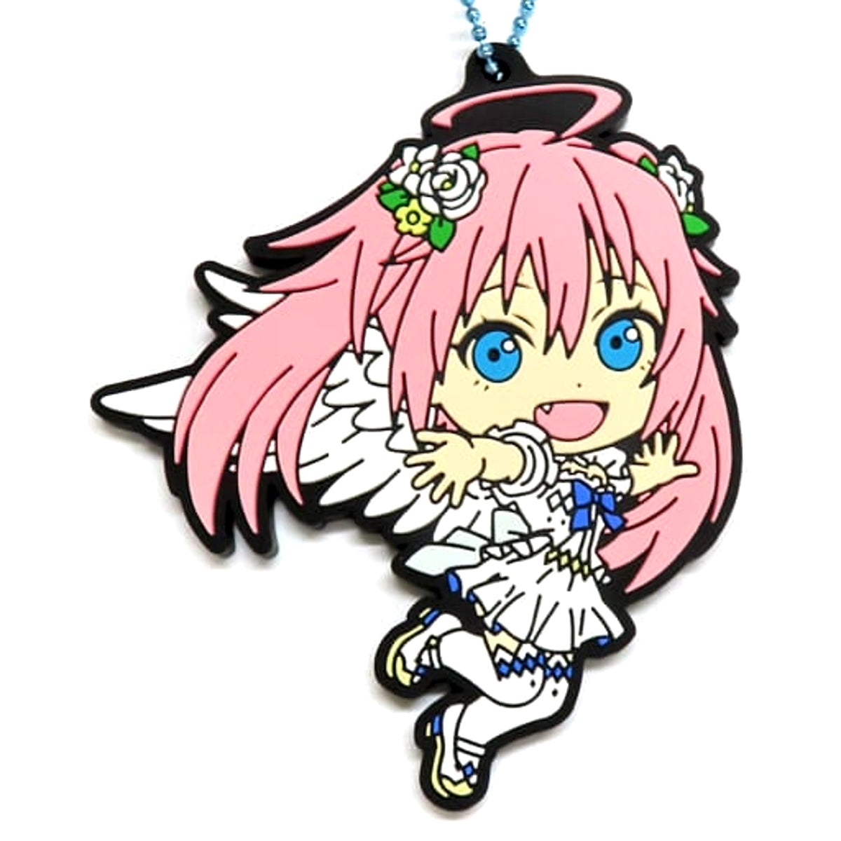 That Time I Got Reincarnated as a Slime Millim Ichiban Kuji Thank You For Your Vote! Rimuru Festival Edition Rubber Charm Kyunchara Illustrations Prize G [USED]