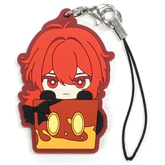 Genshin Diluc Taito Kuji Honpo Rubber Charm Prize F Keychains [USED]
