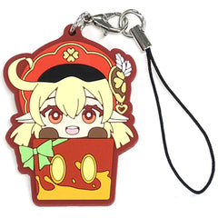 Genshin Klee Taito Kuji Honpo Rubber Charm Prize F Keychains [USED]