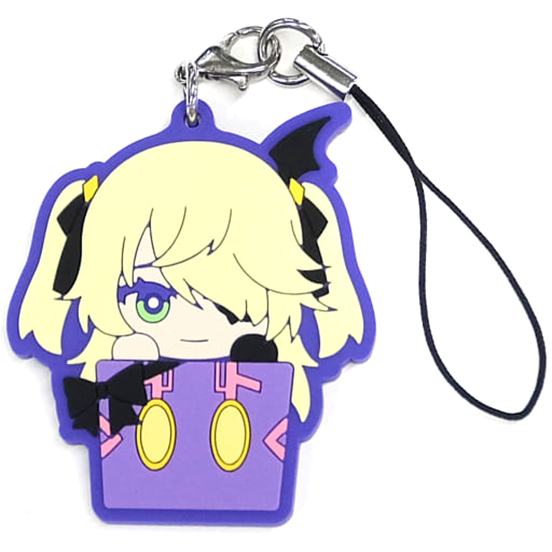 Genshin Fischl Taito Kuji Honpo Rubber Charm Prize F Keychains [USED]