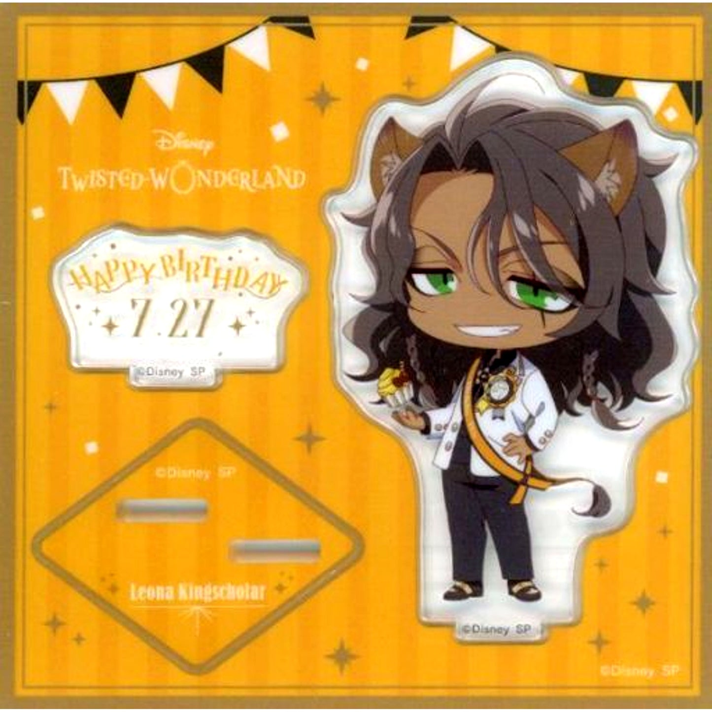 Leona Kingscholar Single Item Disney Twisted-Wonderland Birthday Set Acrylic Stand [USED]