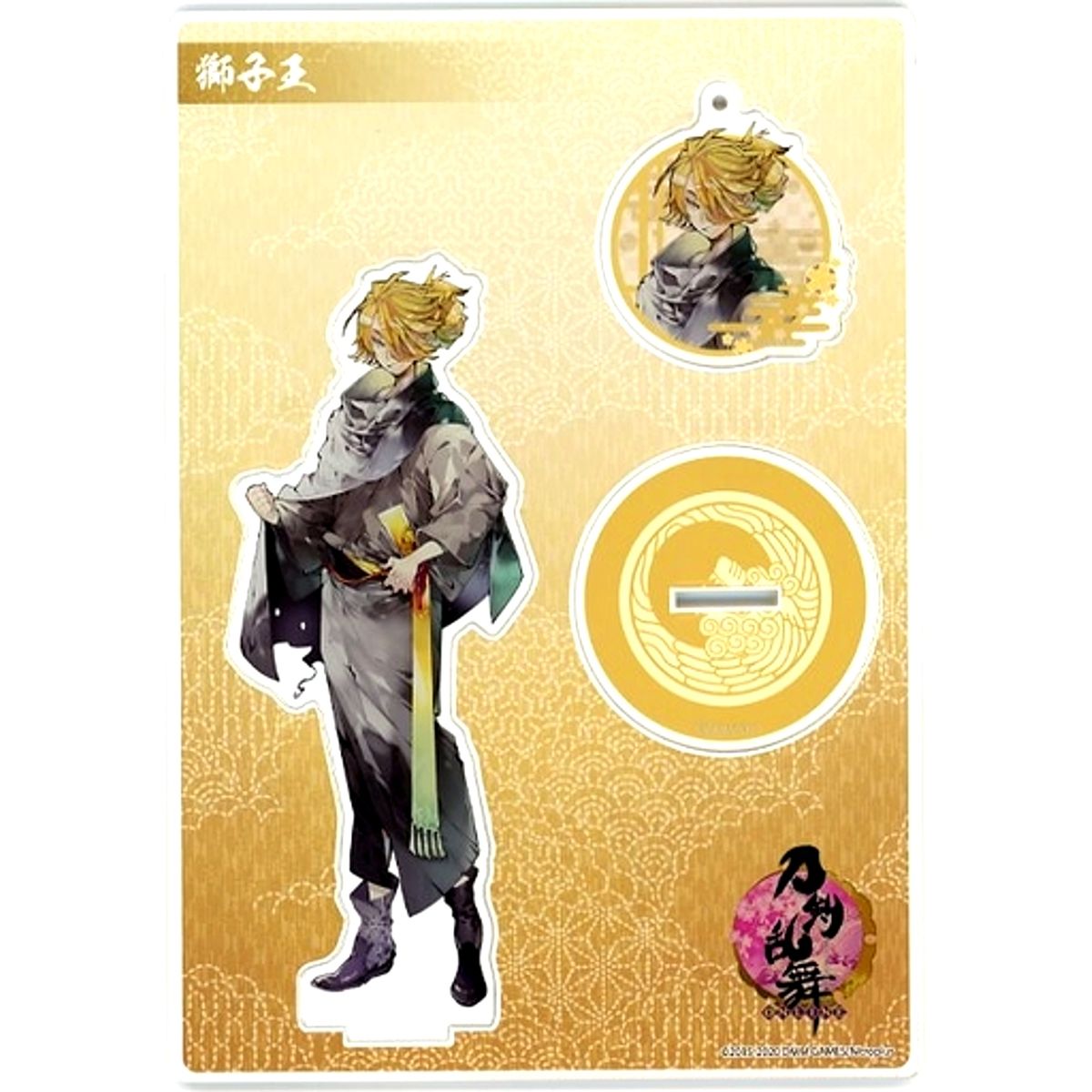 Shishiou Touken Ranbu ONLINE Acrylic Stand Set Light Outfit [USED]