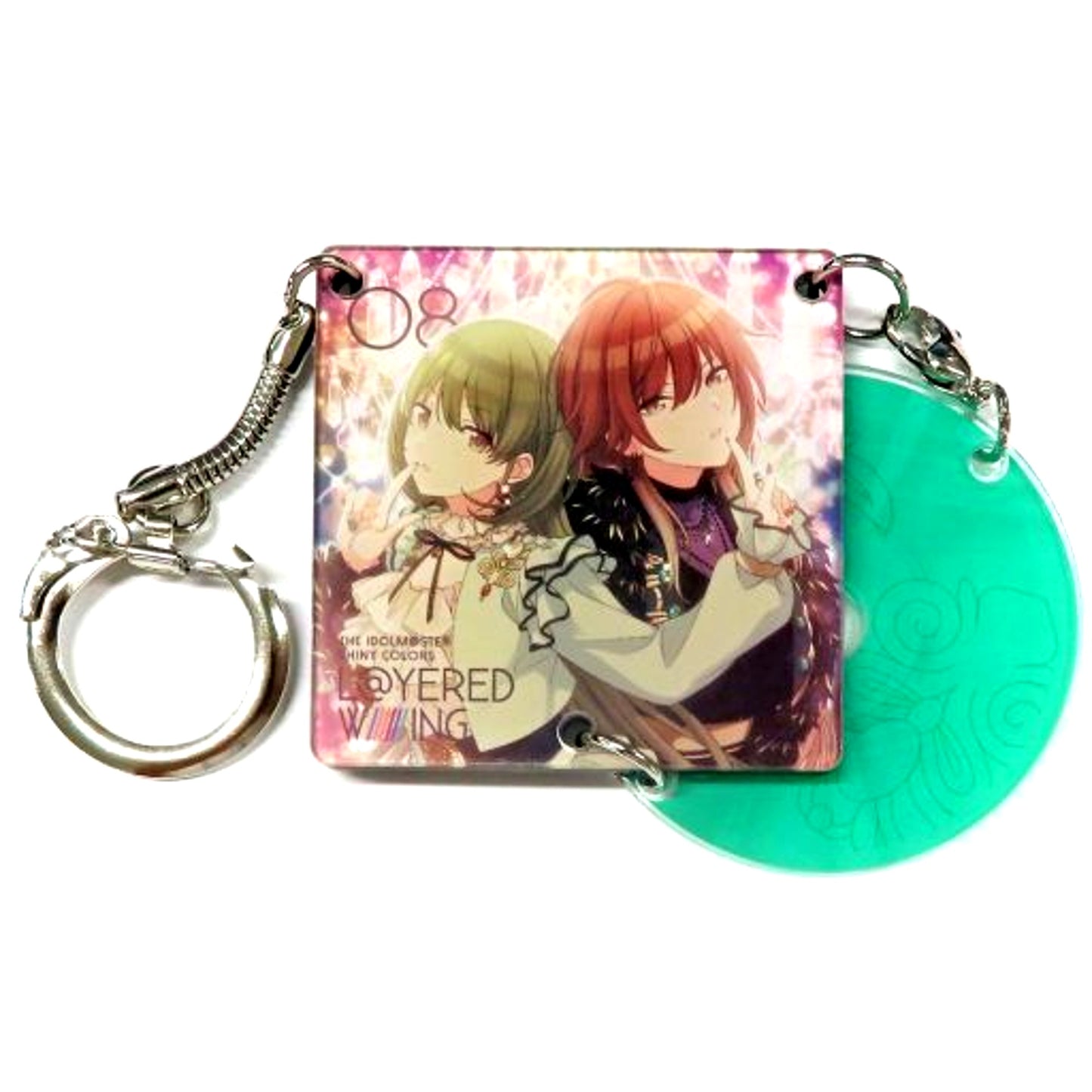SHHis LAYERED WING 08 The Idolmaster Shiny Colors Jacket Acrylic Keychain [USED]