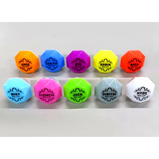 Visual Prison 1st GIG RED MOON Jewel Ring Light Set of 10 [USED]