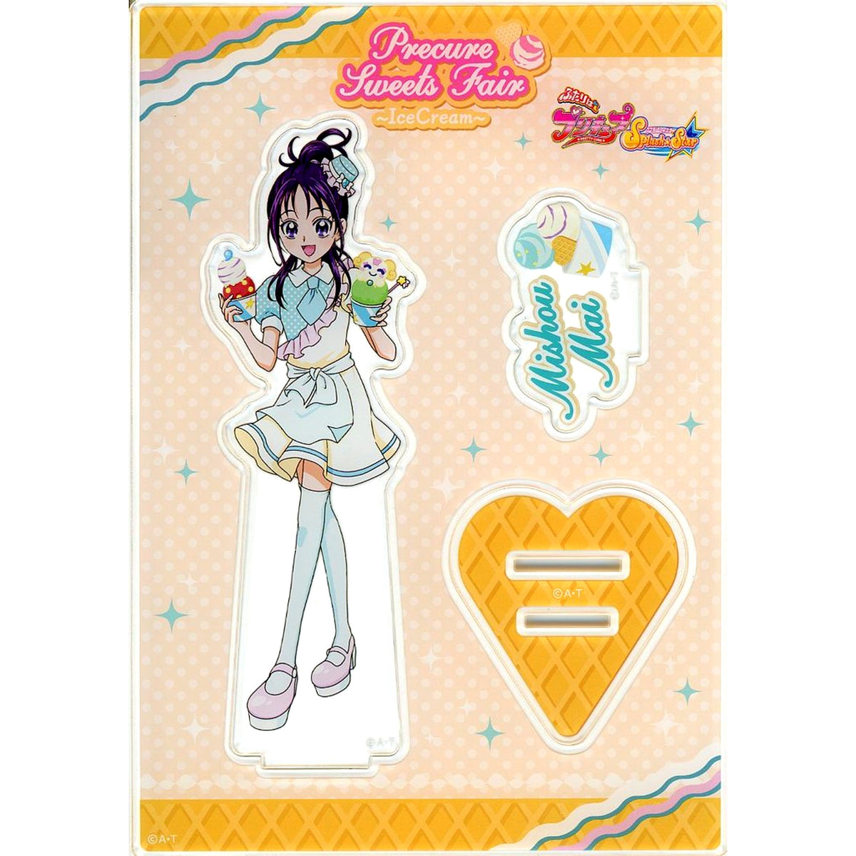 Mai Mishou Acrylic Stand Ice Cream Precure Series PRECURE Sweets Fair: Ice Cream [USED]