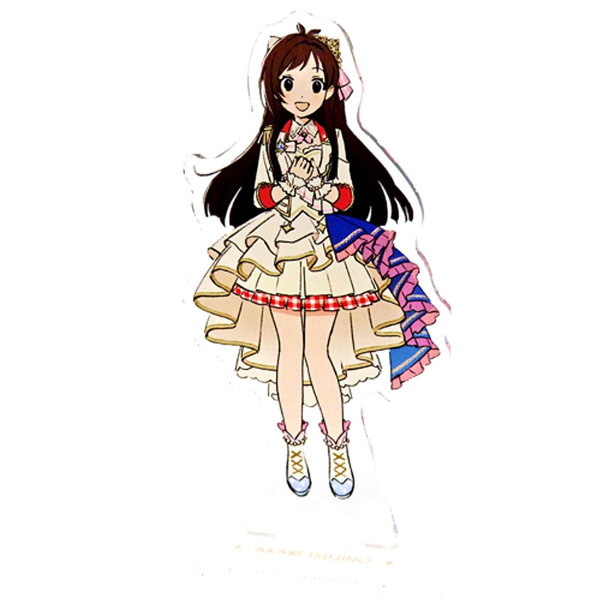 Akari Tsujino The Idolmaster Cinderella Girls Illustration by Mebachi Acrylic Stand [USED]
