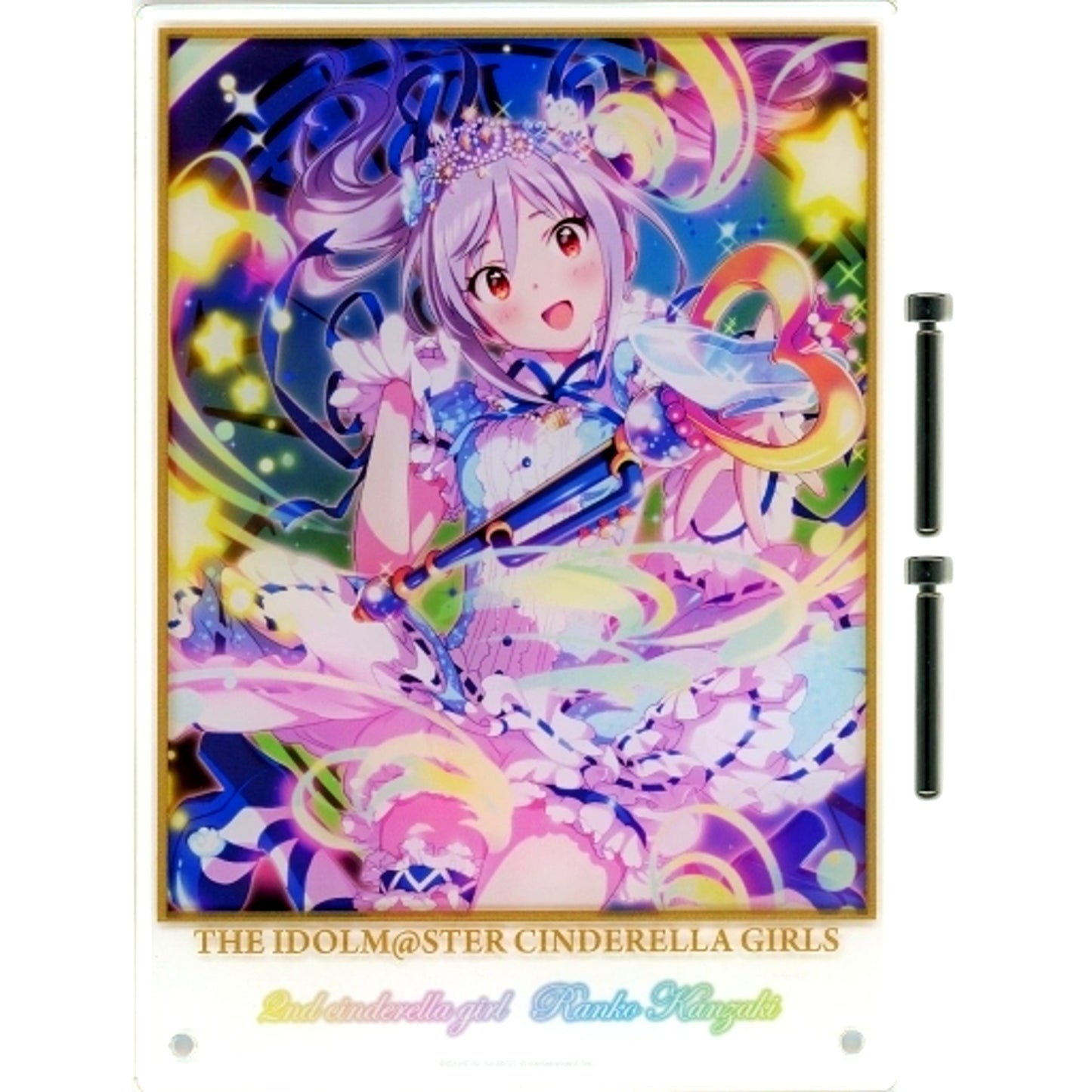 Ranko Kanzaki Cinderella Girls Acrylic Plate Cinderella Girl Ver. [USED]