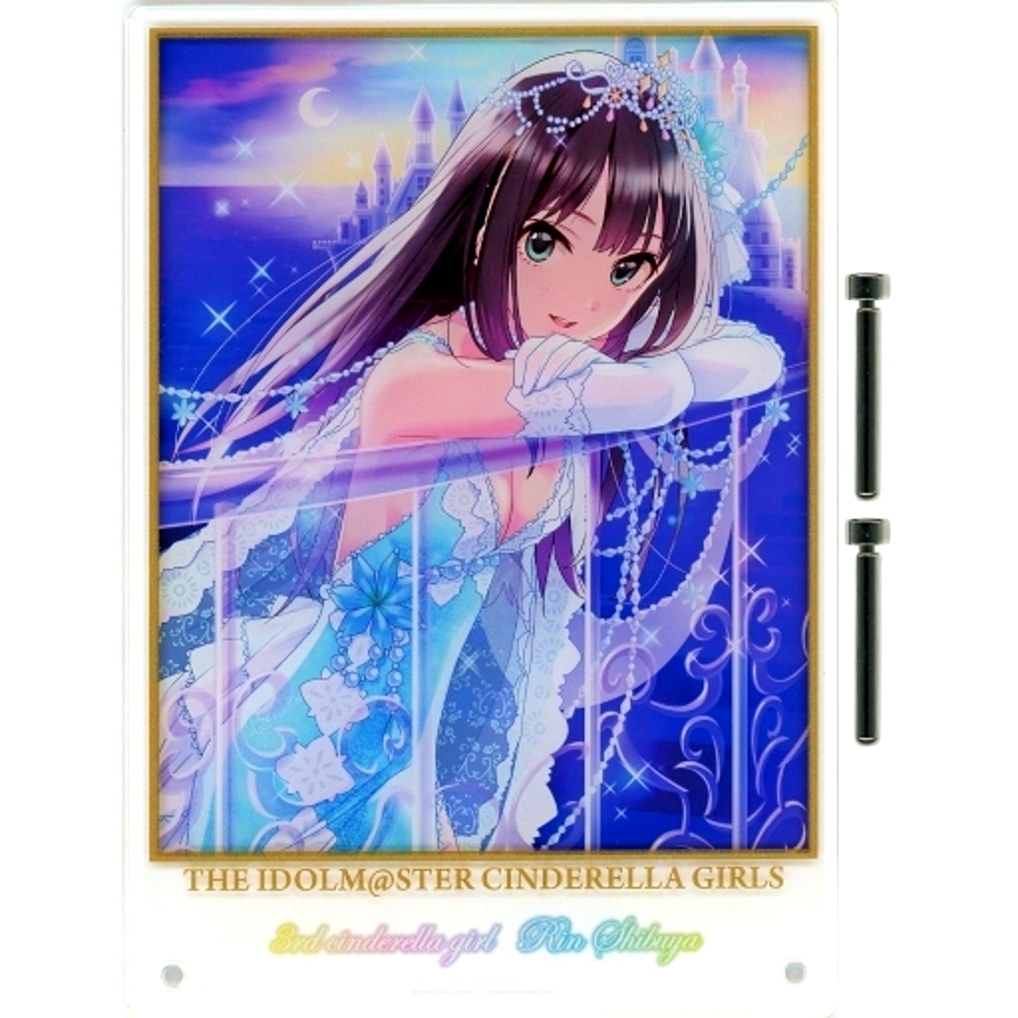 Rin Shibuya THE IDOLM@STER Cinderella Girls Acrylic Plate Cinderella Girl ver. [USED]