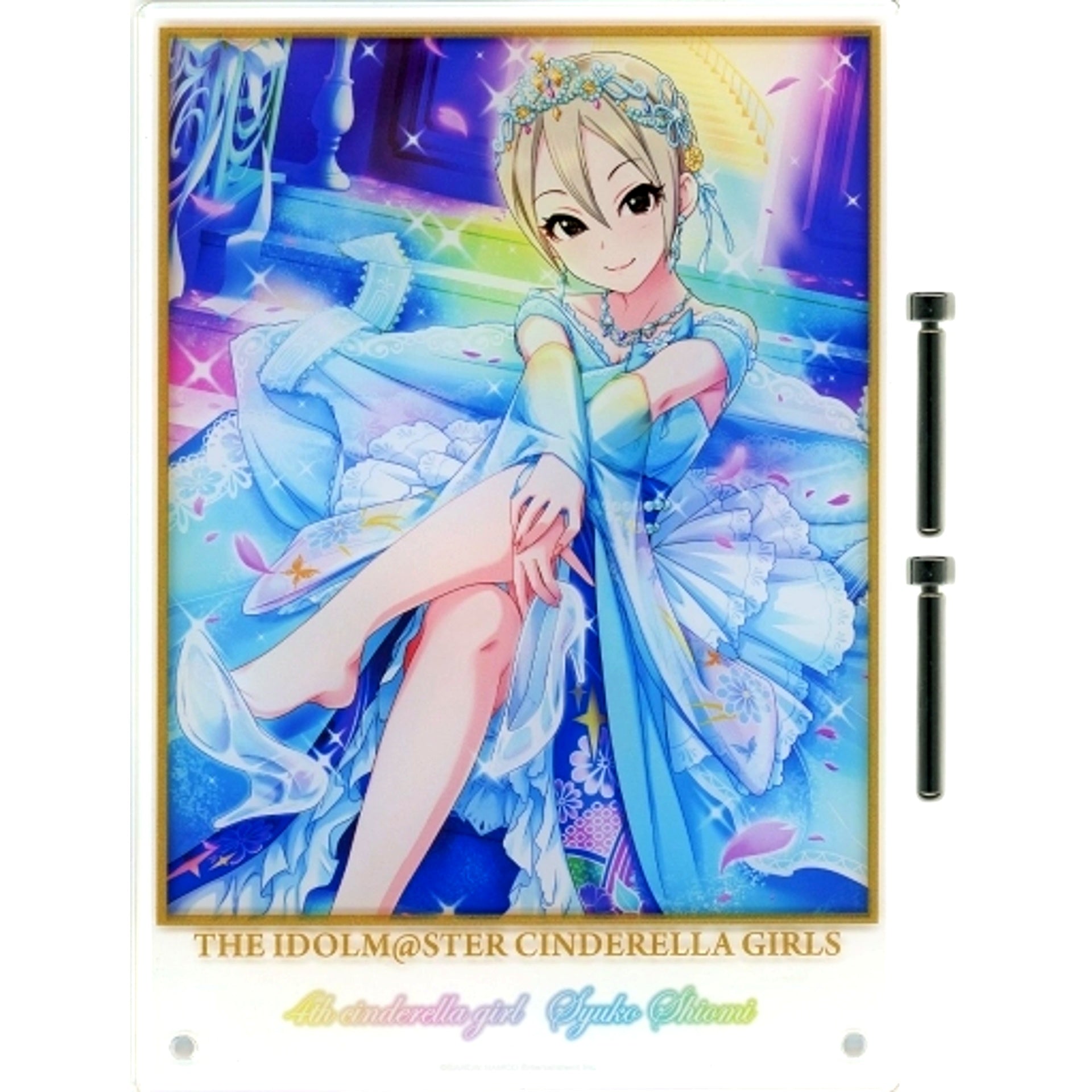 Syuko Shiomi Cinderella Girl Ver. Idolmaster Cinderella Girls Acrylic Plate [USED]