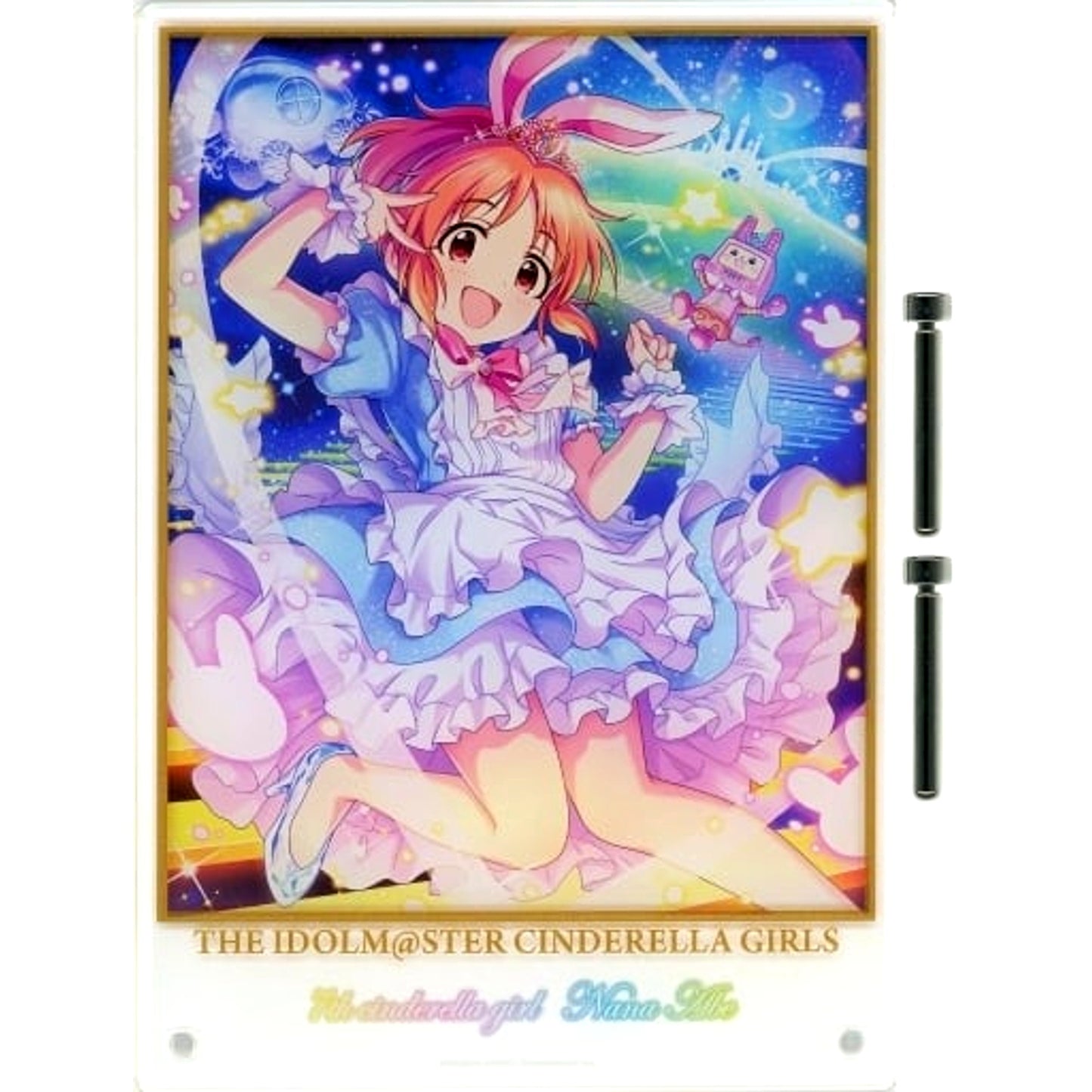 Nana Abe THE IDOLM@STER CINDERELLA GIRLS Acrylic Plate Cinderella Girl ver. [USED]