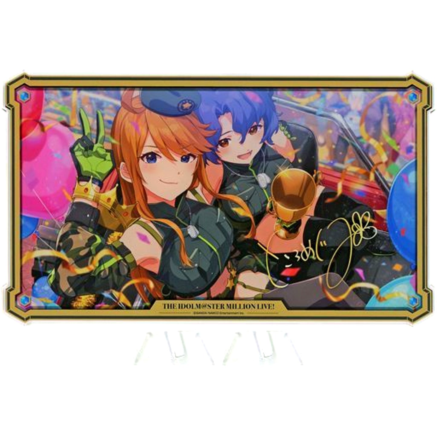 Megumi Tokoro THE IDOLM@STER Million Live! Acrylic Stand Water Action Idolmaster Official Shop Kuji Master Prize A [USED]