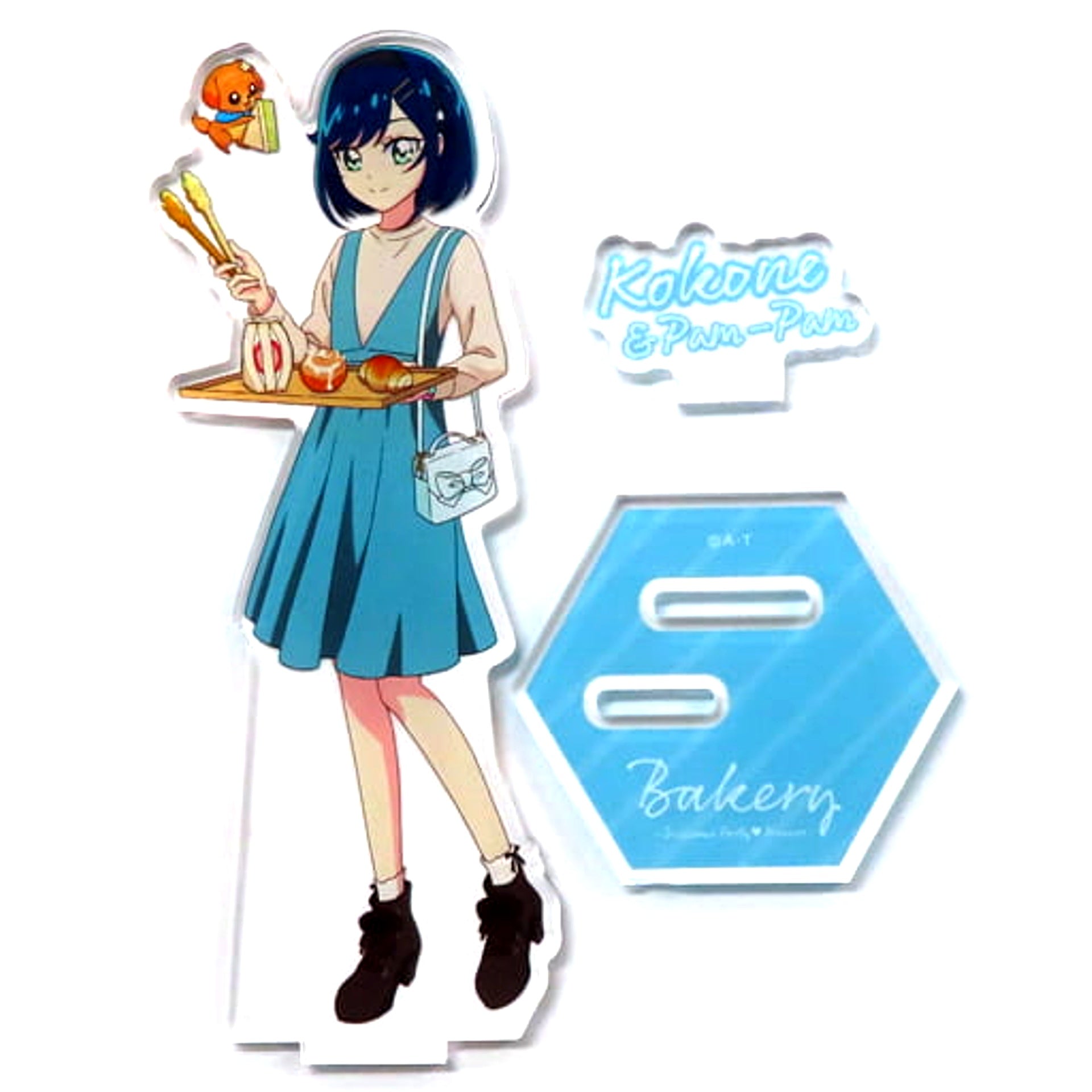 Kokone Fuwa Delicious Party Pretty Cure Bakery Acrylic Stand [USED]