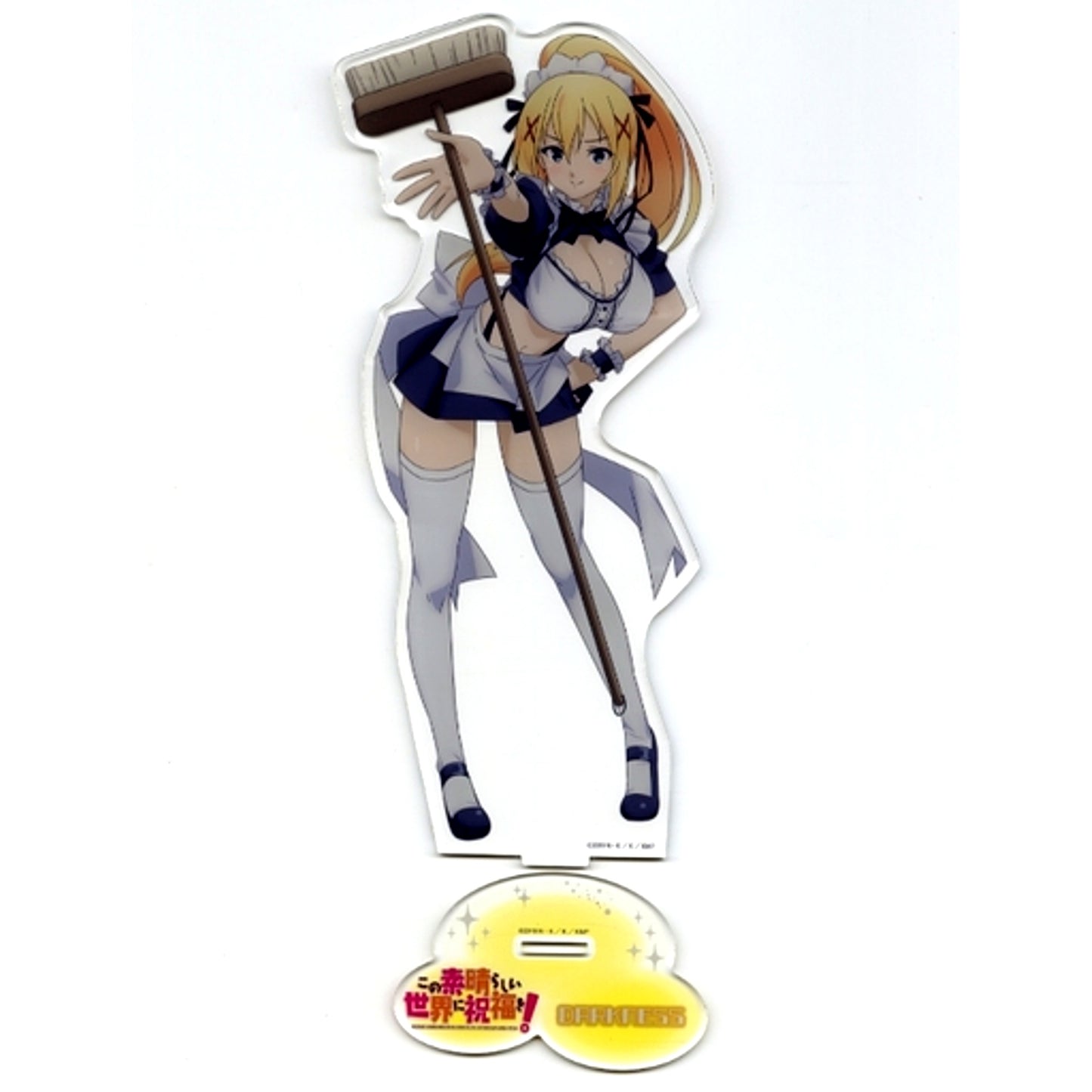 Darkness Illustration Ver. Big Acrylic Figure Cafe La Mer KonoSuba: God's Blessing on this Wonderful World! [USED]