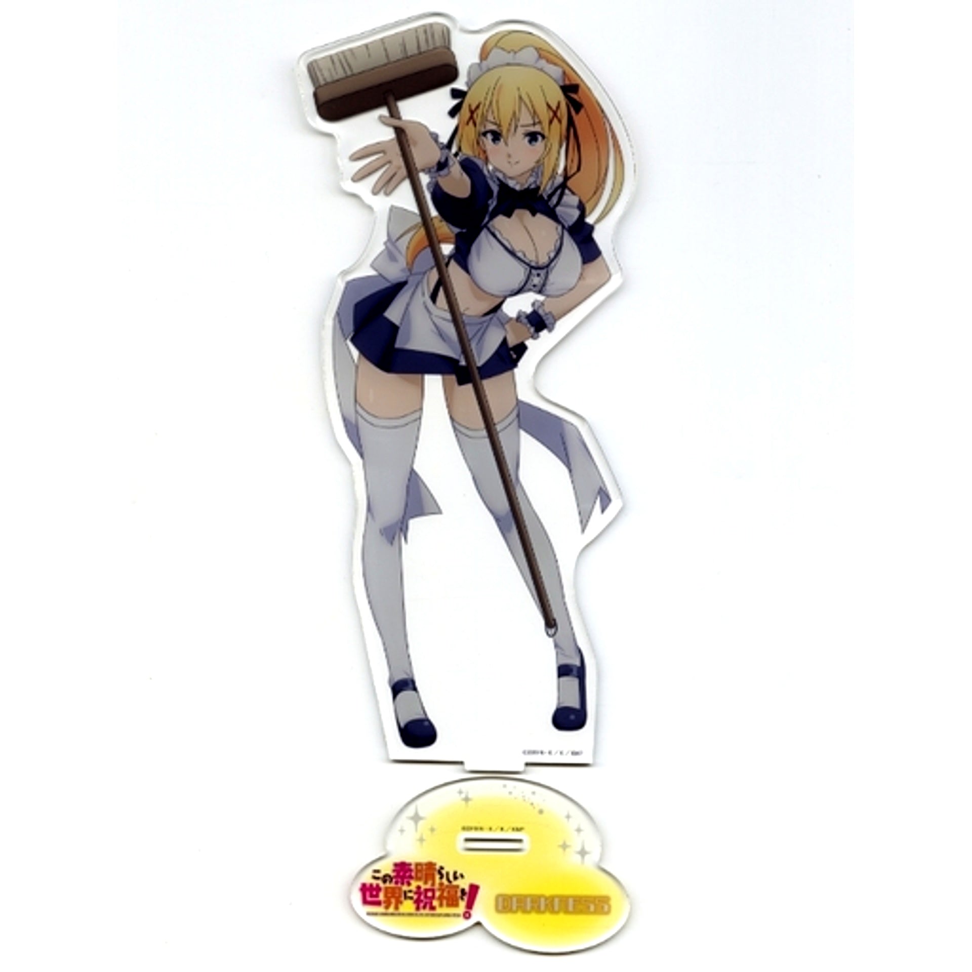 Darkness Illustration Ver. Big Acrylic Figure Cafe La Mer KonoSuba: God's Blessing on this Wonderful World! [USED]