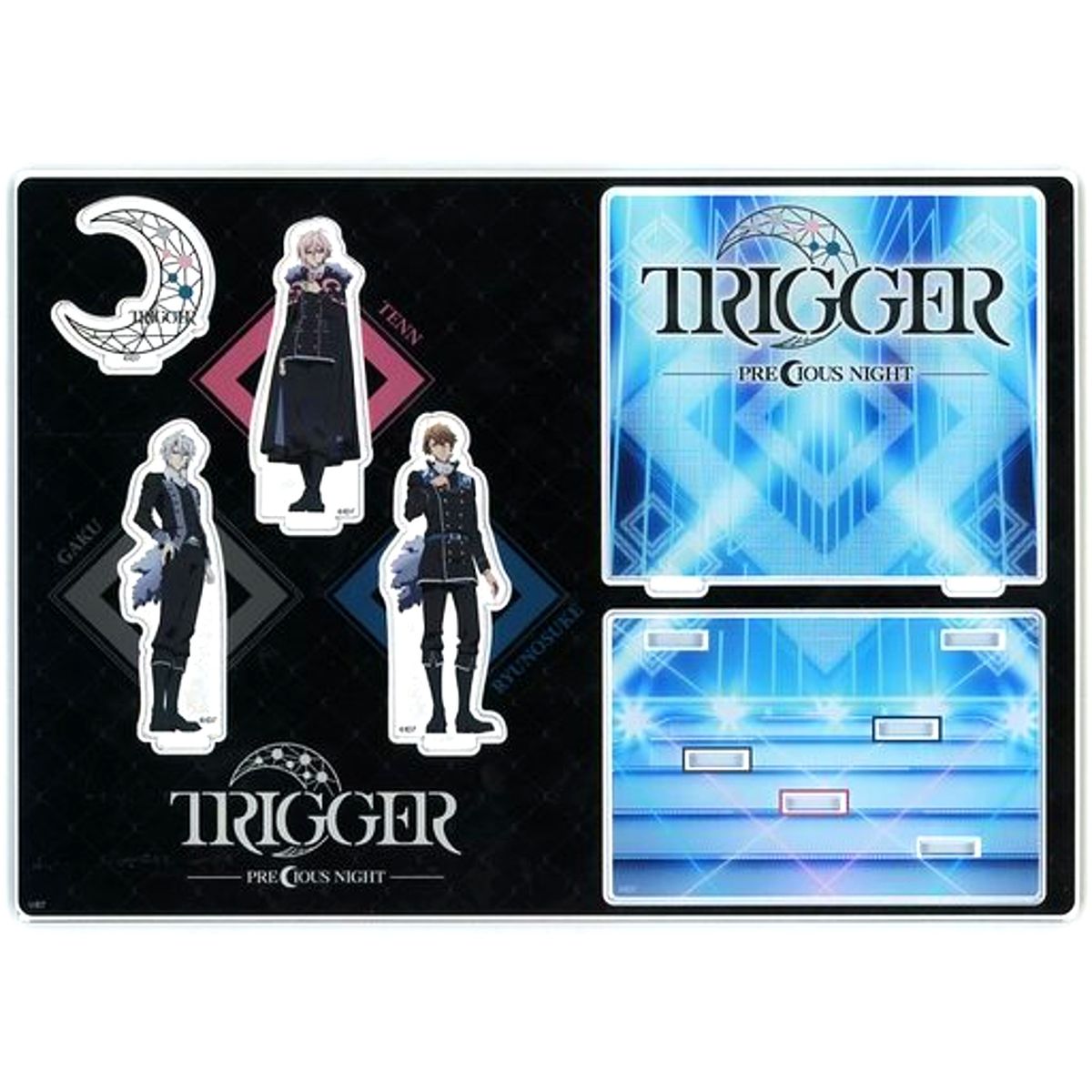 Trigger IDOLiSH7 Acrylic Diorama Stage CG STAR LIVE TRIGGER PRECIOUS NIGHT [USED]