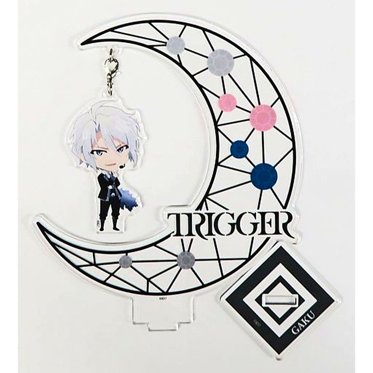 Gaku Yaotome IDOLiSH7 Acrylic Stand with Gimmick CG STAR LIVE TRIGGER PRECIOUS NIGHT [USED]