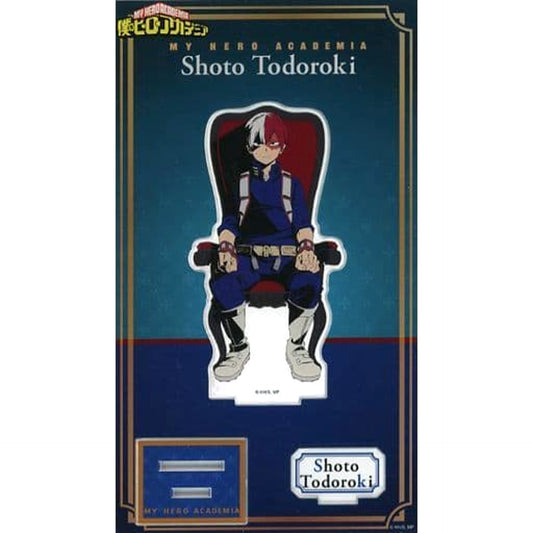 My Hero Academia Shoto Todoroki Acrylic Stand Sit! Chair! Hero Plaza 2022 Limited Acrylic Stands [USED]