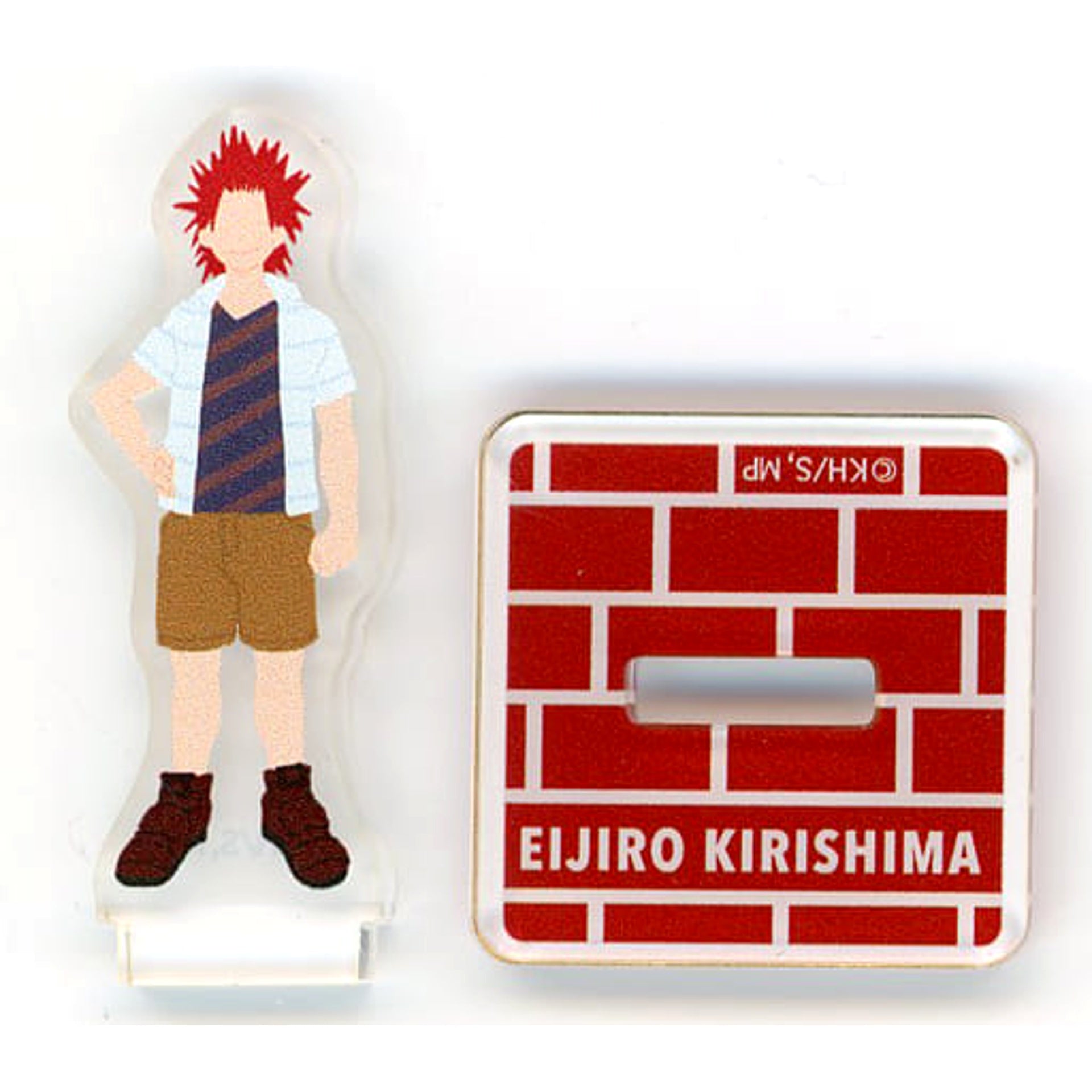 My Hero Academia Eijiro Kirishima Trading Mini Acrylic Stand Hero Plaza 2022 Vol. 3 Acrylic Stands [USED]