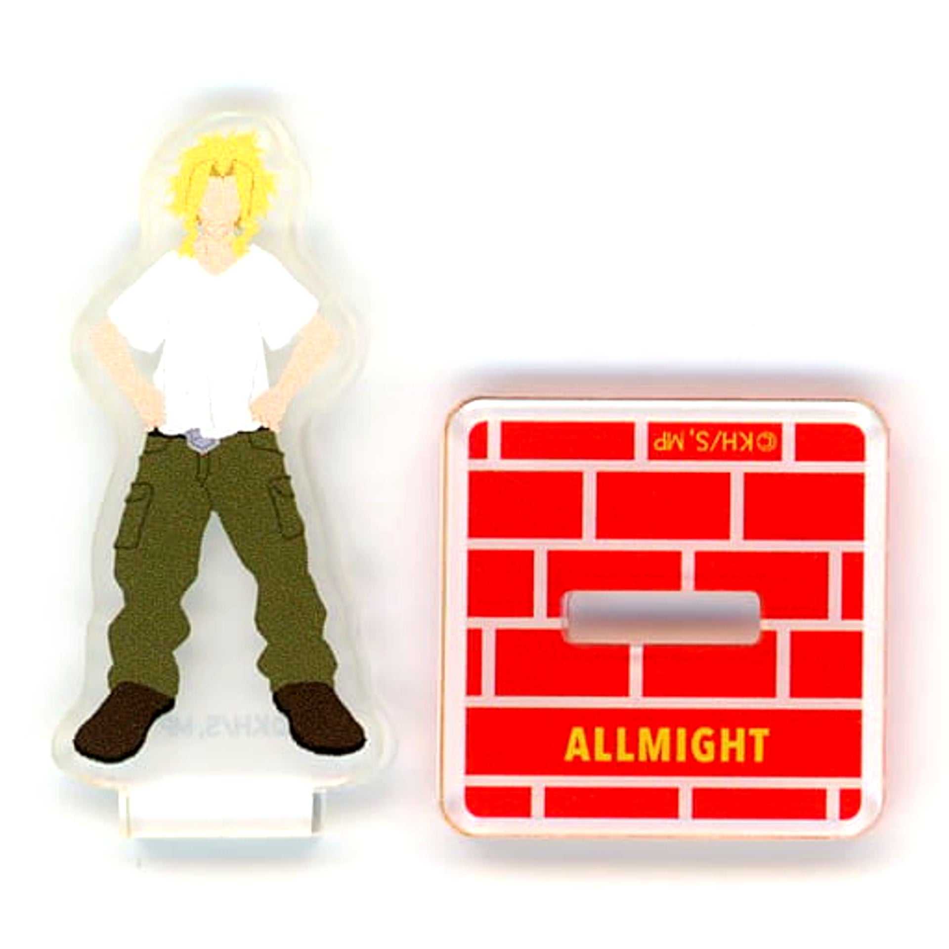 All Might My Hero Academia Hero Plaza 2022 Trading Mini Acrylic Stand Vol.3 [USED]