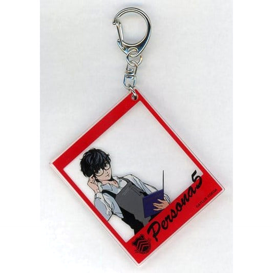 Persona 5 Protagonist Trading Acrylic Keychains Persona Series 25th Anniversary Persona 25th FES Exclusive Keychains [USED]