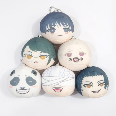 Yuta Okkotsu, etc. Jujutsu Kaisen 0 Omanjuu Niginigi Mascot All 6 Types Set Mascot [USED] — photo 1