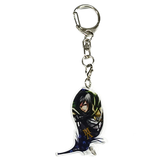 Mikasa Ackerman Attack on Titan Trading Acrylic Key Chains B Ver. Online Exhibition Limited Key Chain [USED]