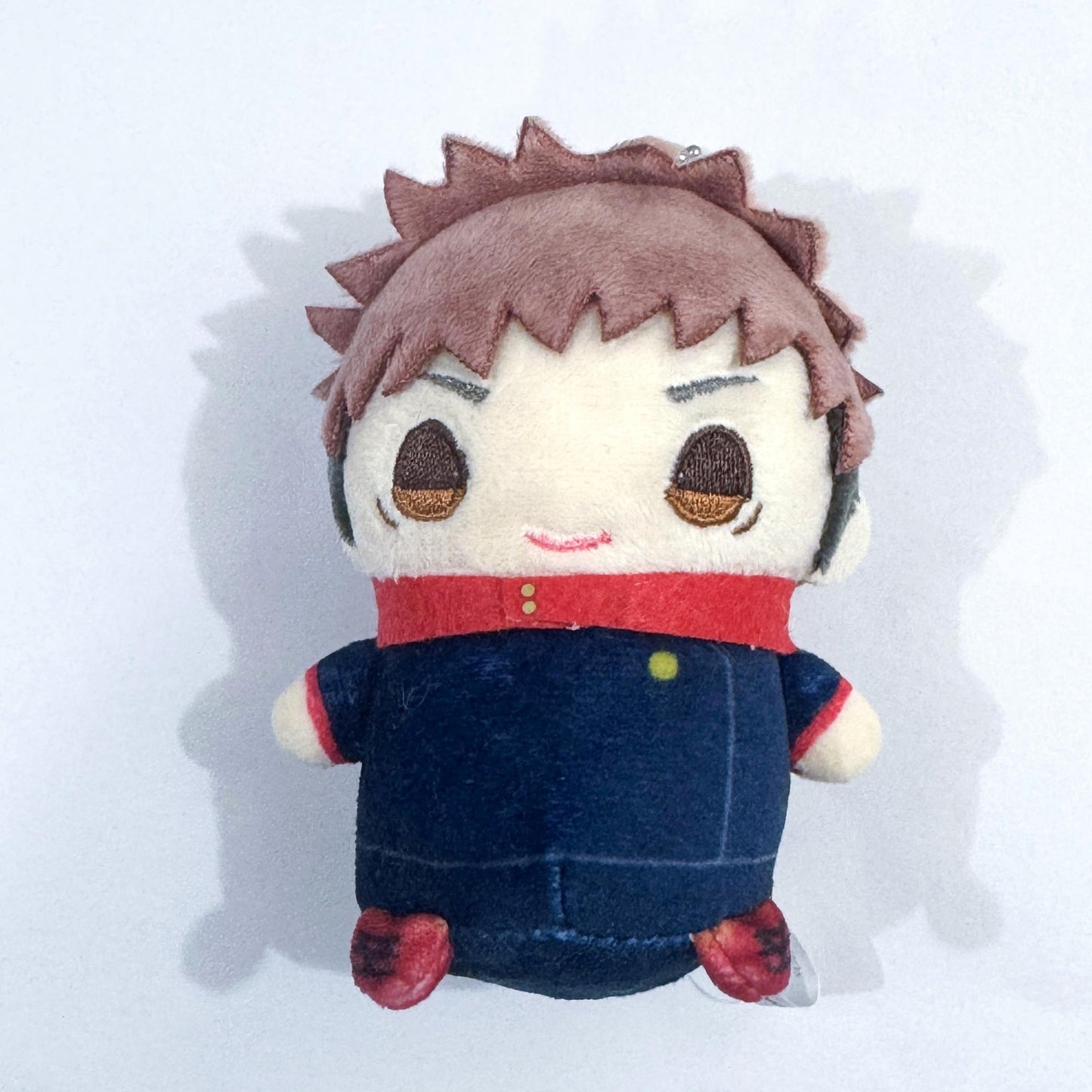 Jujutsu Kaisen Yuji Itadori Chicchai Mame Mate Plush Mascot Collection Keychains [USED]