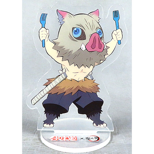 Inosuke Hashibira Acrylic Stand Demon Slayer: Kimetsu no Yaiba x Nissin Foods China Limited Target Product Purchase Bonus [USED]