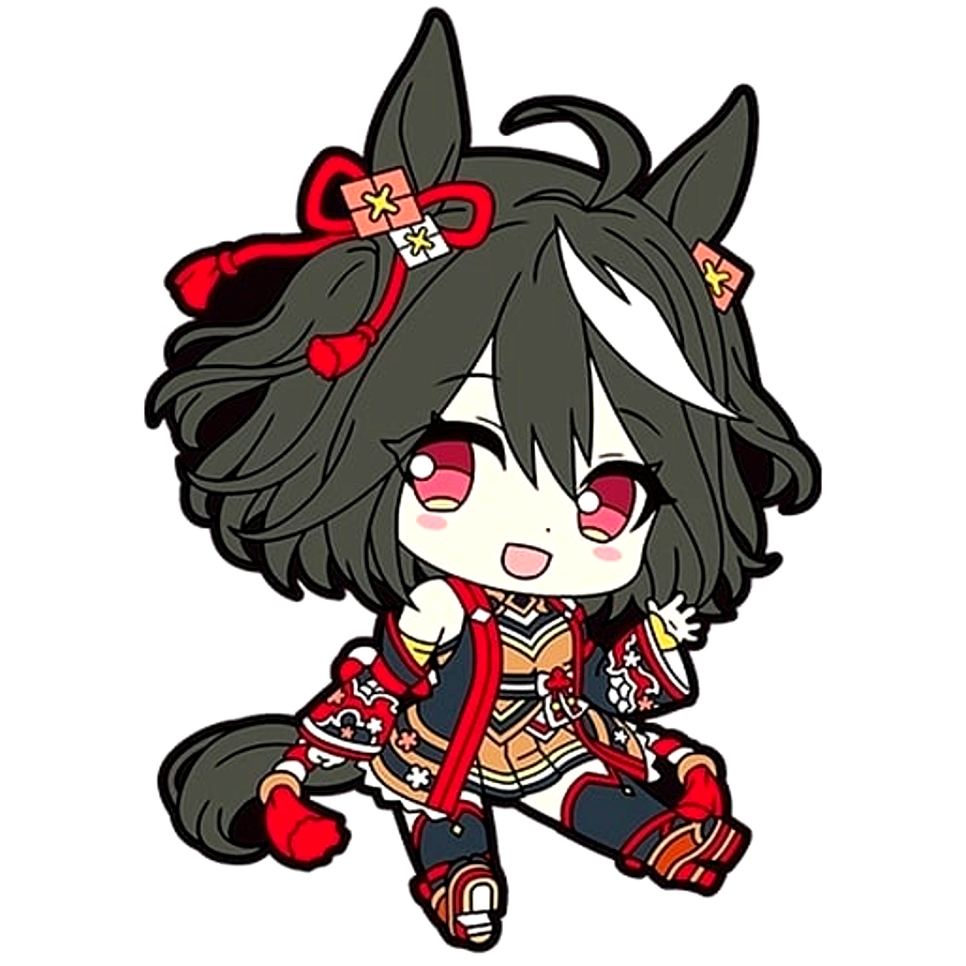 Kitasan Black Umamusume Pretty Derby Petanko Trading Rubber Strap Vol.1 [USED]