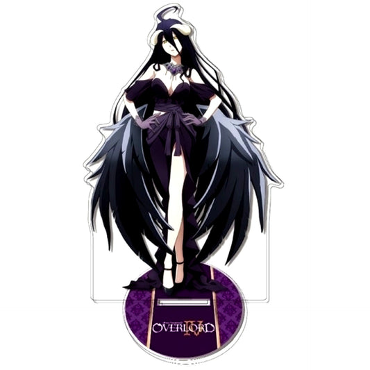 Albedo Black Dress 03. Big Acrylic Figure Overlord IV [USED]