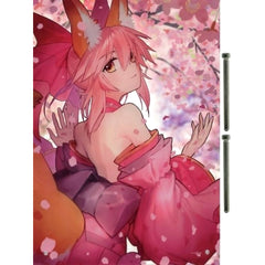 Fate Caster A4 Acrylic Panel Melonbooks Limited Included with Ai Wada Arco Fate Art Works Limited Edition with A4 Acrylic Panel Acrylic Stands [USED]