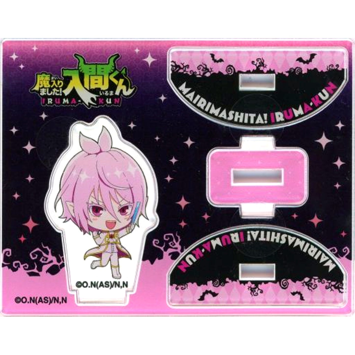 Alice Asmodeus Trading Swaying Acrylic Stand Welcome to Demon School! Iruma-kun x Karaoke no Tetsujin [USED]