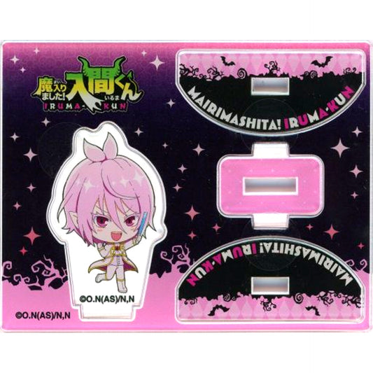 Alice Asmodeus Trading Swaying Acrylic Stand Welcome to Demon School! Iruma-kun x Karaoke no Tetsujin [USED]
