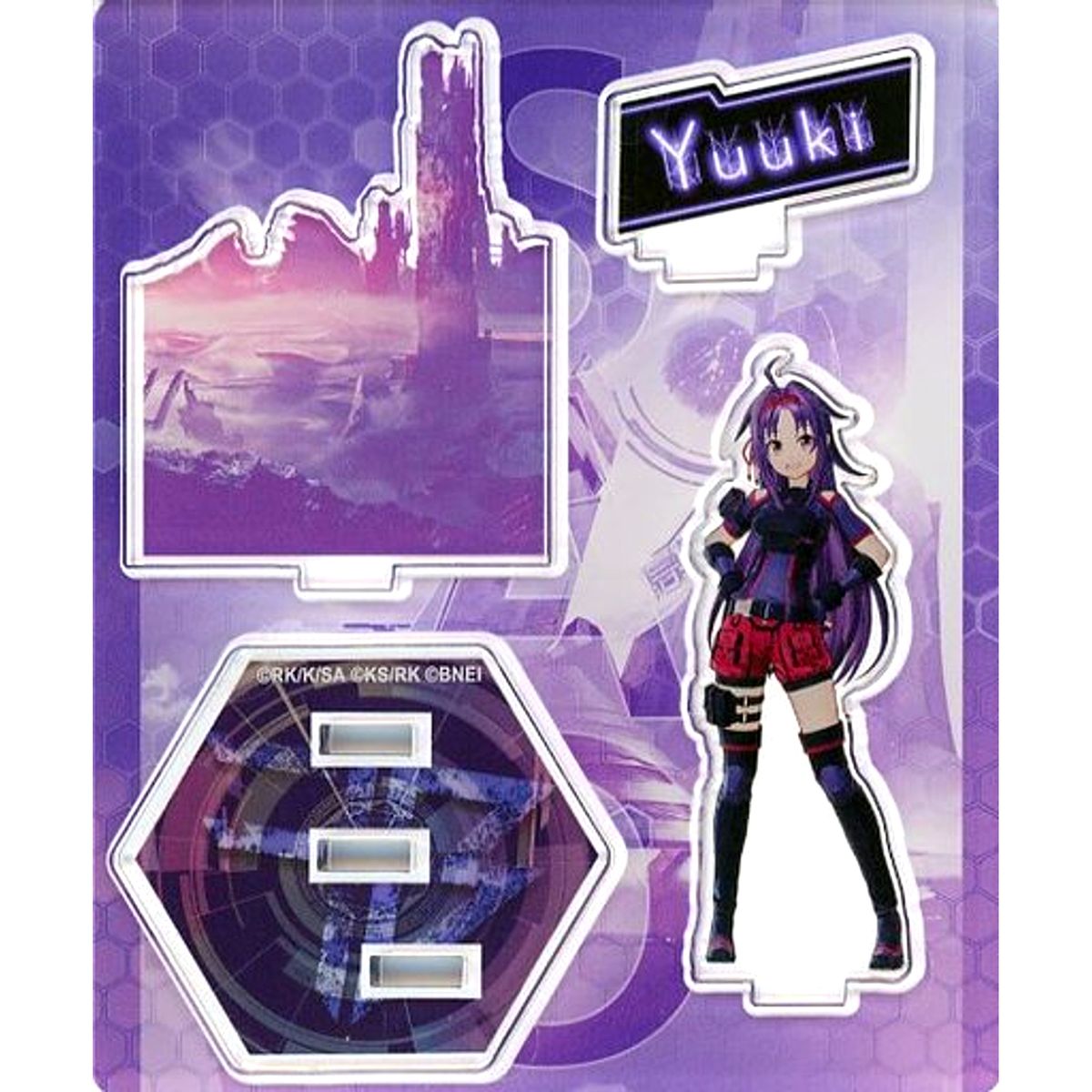 Yuuki Sword Art Online SAO cafe in Osaka Trading Acrylic Stand Series 2 [USED]
