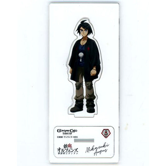 Mikazuki Augus Mobile Suit Gundam Iron-Blooded Orphans MODEL SHEET Acrylic Stand 202007 Gundam Cafe Limited [USED]