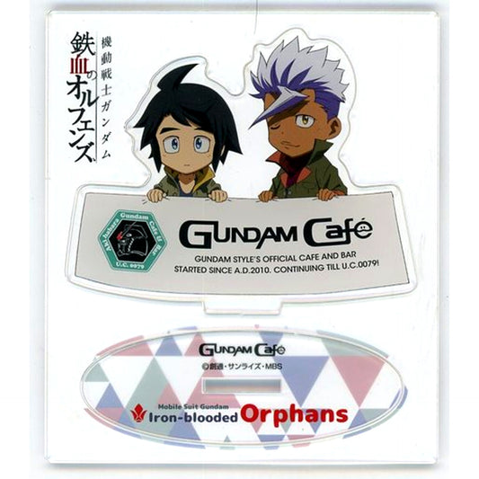 Orga Itsuka & Mikazuki Augus Mobile Suit Gundam Iron-Blooded Orphans 5th Anniv Acrylic Stand [USED]