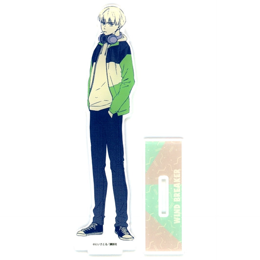 Ren Kaji B-5 Prize webpon x Kujimate WIND BREAKER Part 2 Big Acrylic Stand [USED]