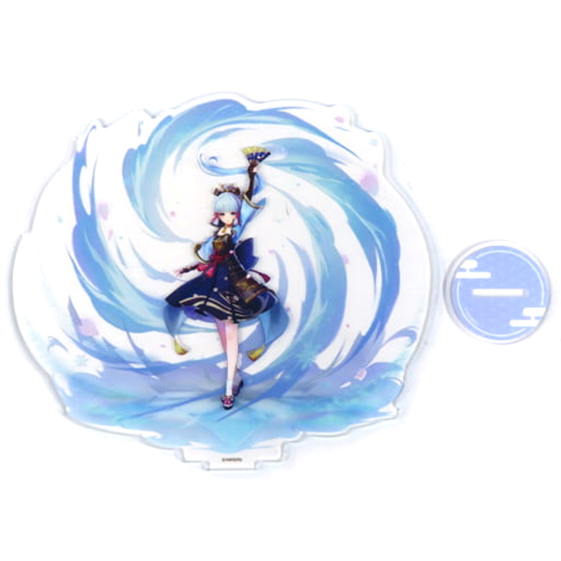 Genshin Kamisato Ayaka Effect Acrylic Stand Lightning GiGO and Sega Store Series 3 Exclusive Acrylic Stands [USED]
