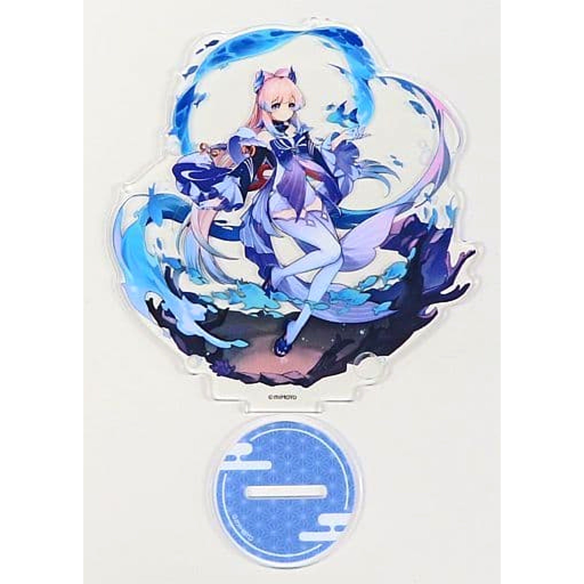 Genshin Sangonomiya Kokomi Effect Acrylic Stand GiGO and Sega Store Series 3 Exclusive Acrylic Stands [USED]