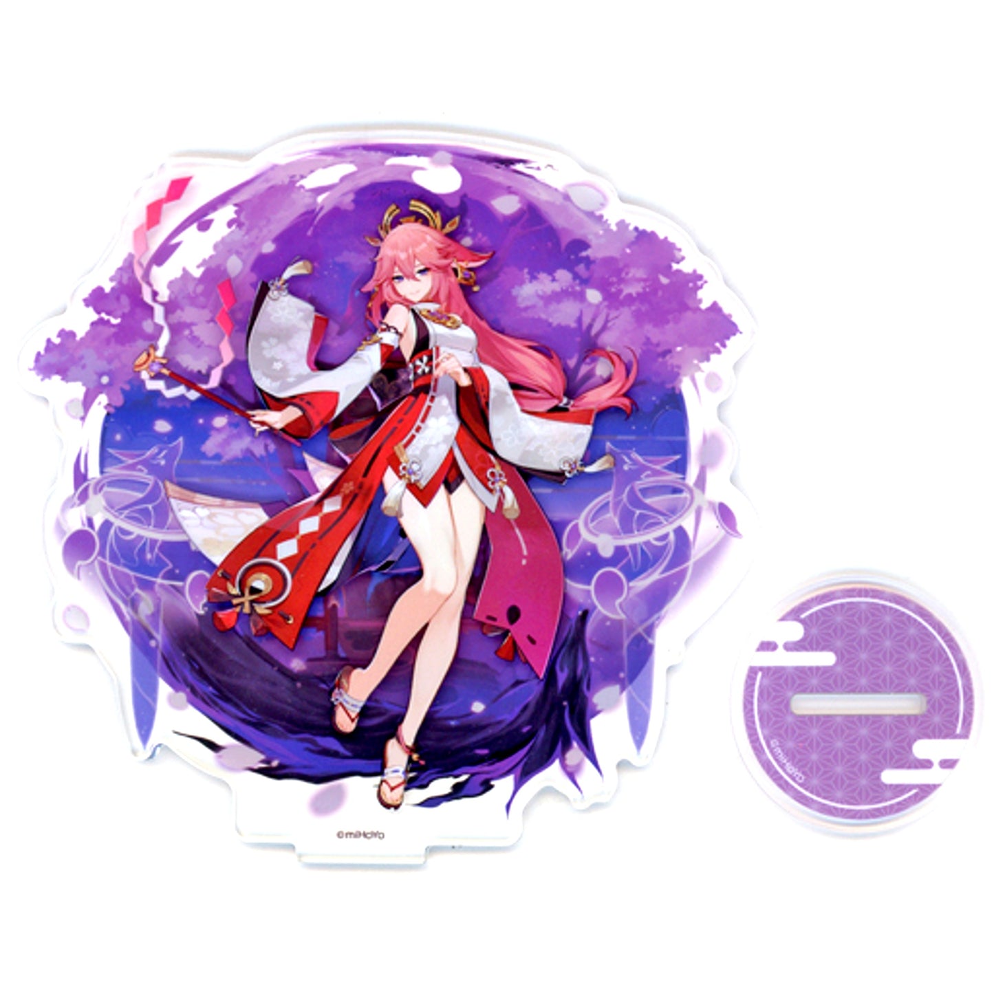 Yae Miko Inazuma Effect Acrylic Stand Genshin Impact x GiGO Sega Store Vol. 3 GiGO Sega Limited [USED]