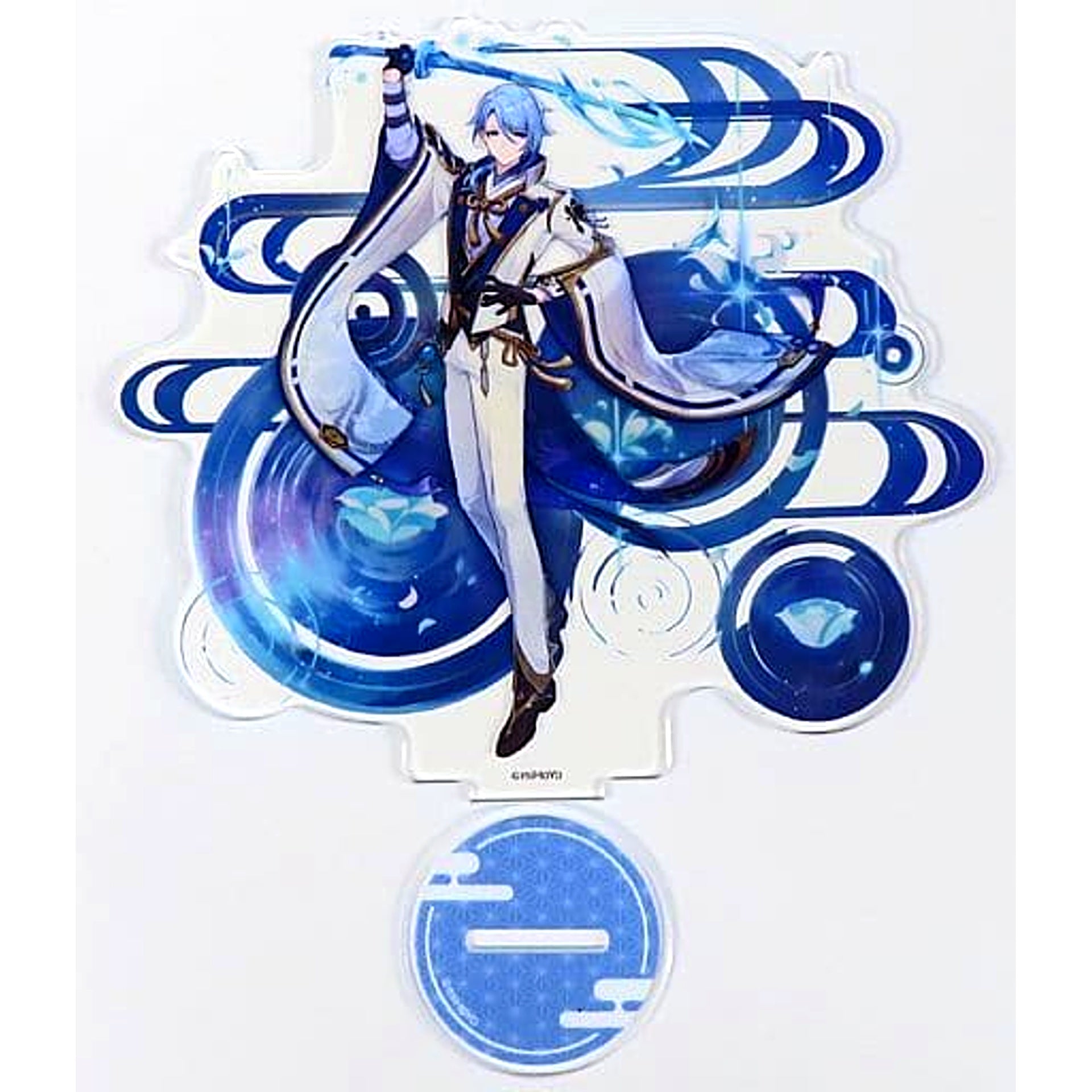 Kamisato Ayato Genshin x GiGO Sega Stores Vol.3 Inazuma Effect Acrylic Stand [USED]