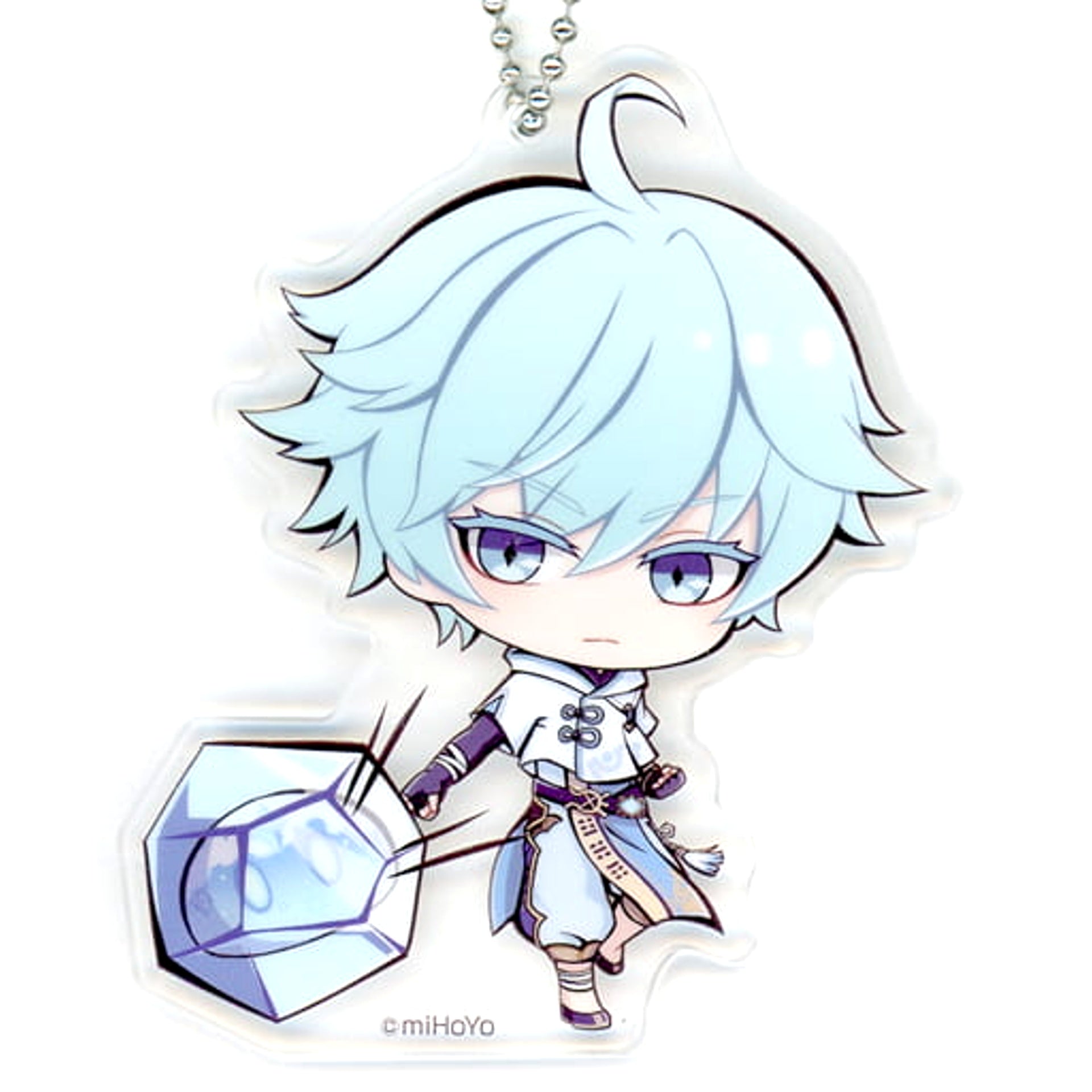 Genshin Chongyun Original Acrylic Ball Chain Vol.2 GiGO and Sega Store Series 3 Exclusive Acrylic Item [USED]