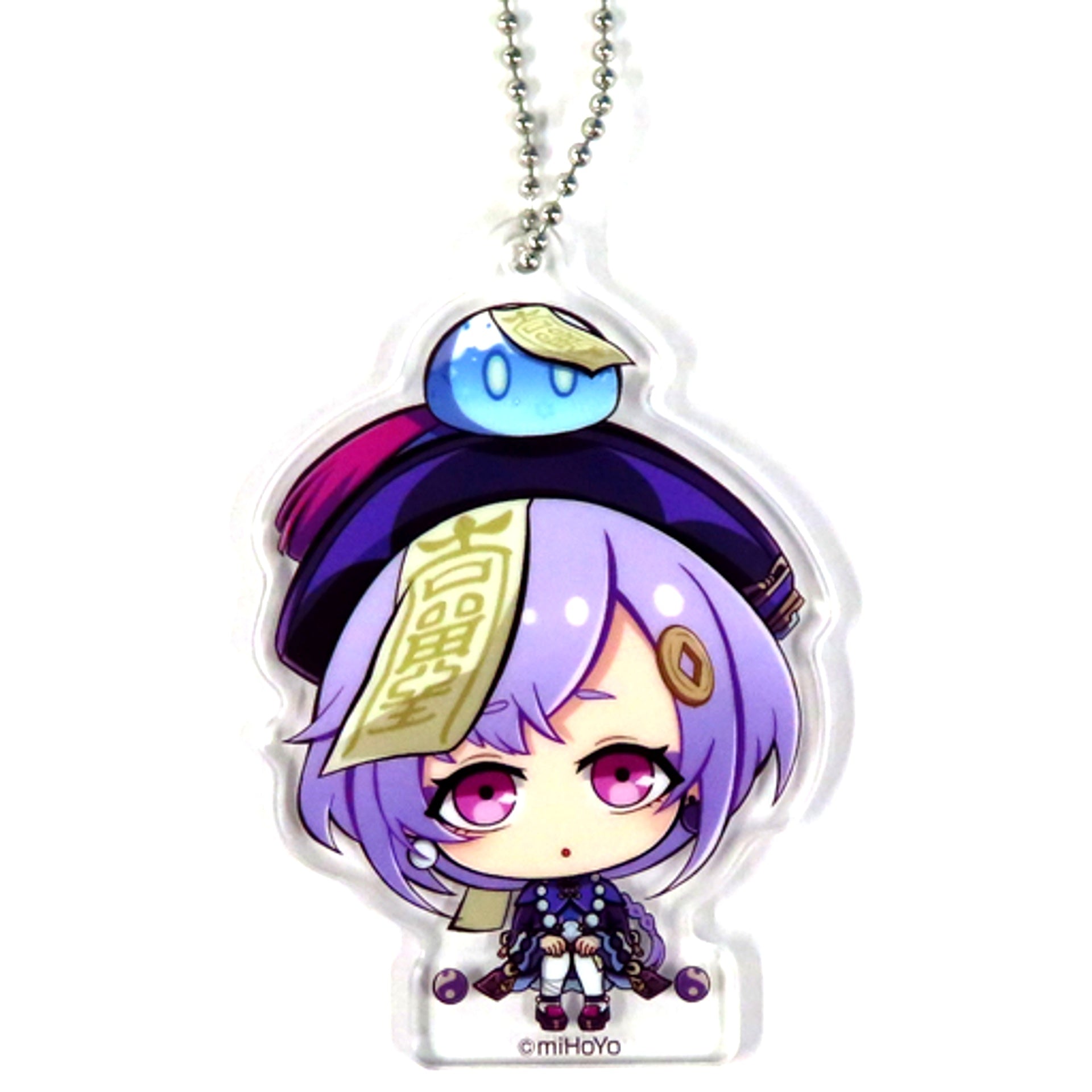 Qiqi Genshin Impact x GiGO Sega Shop Part 3 GiGO Sega Limited Original Acrylic Ball Chain Vol. 2 [USED]