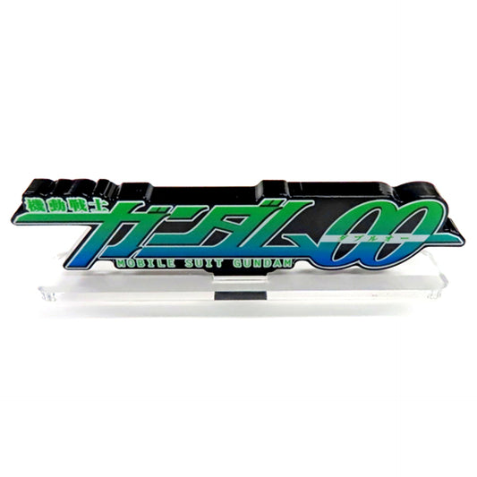 Title Logo Mobile Suit Gundam 00 Acrylic Logo Display EX [USED]