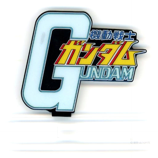 Title Logo Large Mobile Suit Gundam Acrylic Logo Display EX [USED]